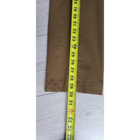 * SOLD * Gap Pant Lot of 2 Men 31x30 Straight Performance Khaki Brown Chino - Picture 5 of 10